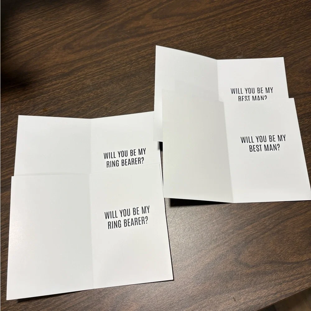 Groomsmen Proposal Card Set
